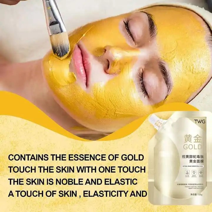 Golden mask refining and smoothing the skin 3