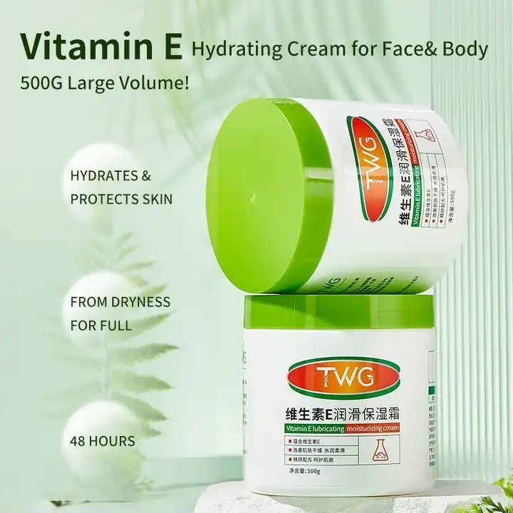 Vitamin E cream for face and body 500g 1