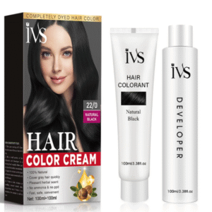 Natural Black Hair Color Cream 100ML