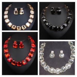 Zircon Wedding Jewelry Set
