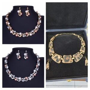Zircon Wedding Jewelry Set