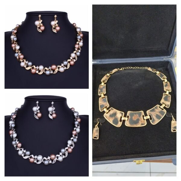 Zircon Wedding Jewelry Set
