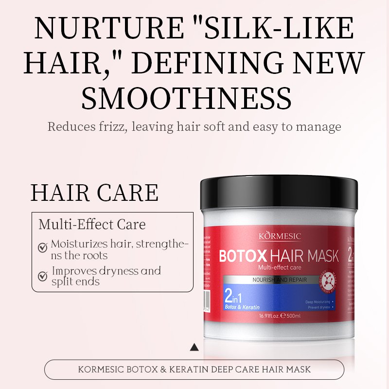 KORMESIC Botox Keratin Repair Hair Mask 500ml - Image 2